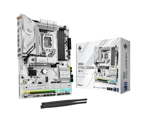 ASRock Mainboard B860 Steel Legend WiFi ASRock Mainboard B860 Steel Legend WiFi von ASRock