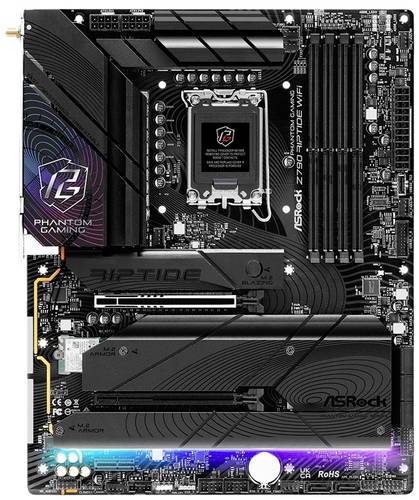 ASRock Phantom Gaming Z790 Riptide WiFi Mainboard Sockel (PC) Intel® 1700 Formfaktor (Details) ATX von ASRock