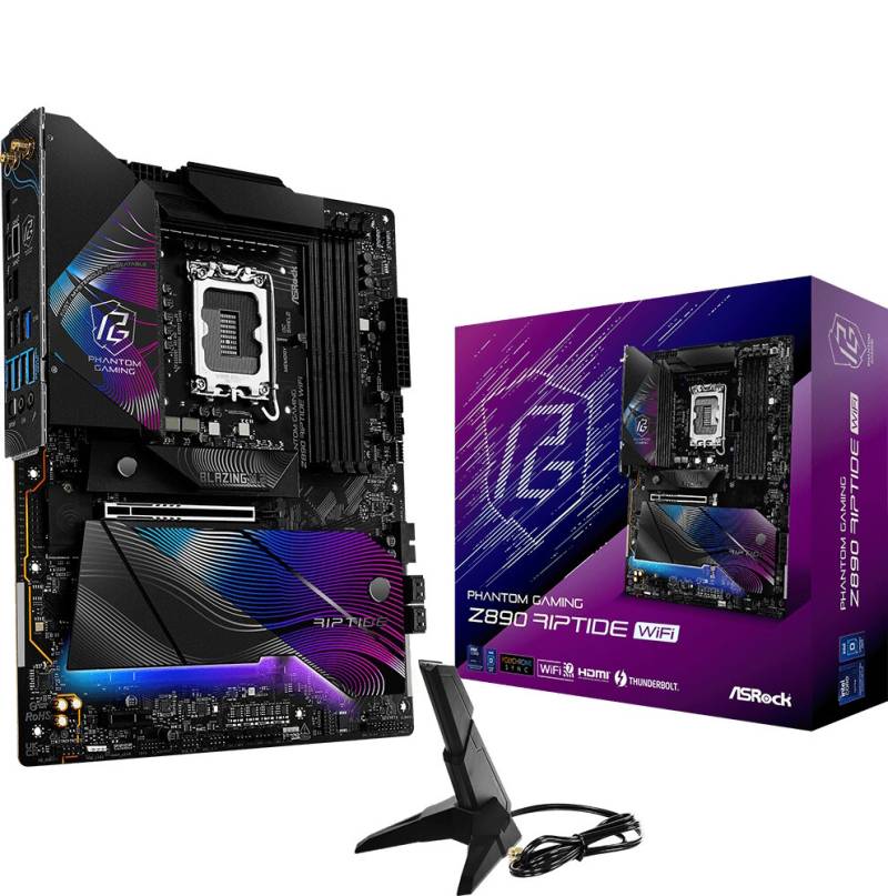 ASRock Phantom Gaming Z890 Riptide WiFi Mainboard von ASRock