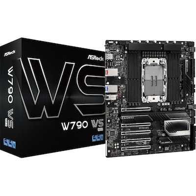 ASRock W790 WS R2.0 E-ATX Server Mainboard mit Intel Sockel 4677 ASRock W790 WS R2.0 E-ATX Server Mainboard mit Intel Sockel 4677 von ASRock