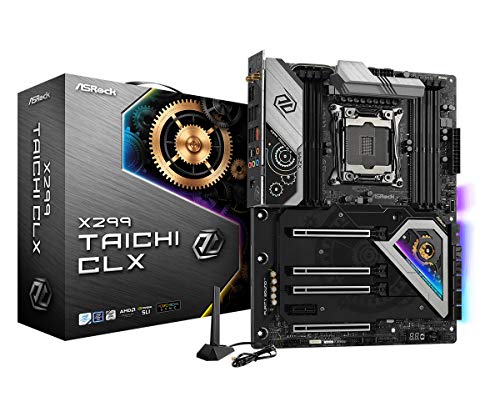 ASRock X299 Taichi CLX LGA2066 X299 256 GB DDR4 PCI Express SATA ATX Retail / X299 Taichi CLX von ASRock