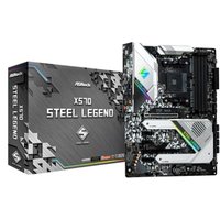 ASRock X570 Steel Legend AM4 ATX Mainboard M.2/HDMI/DP/USB3.2(Gen2) von ASRock