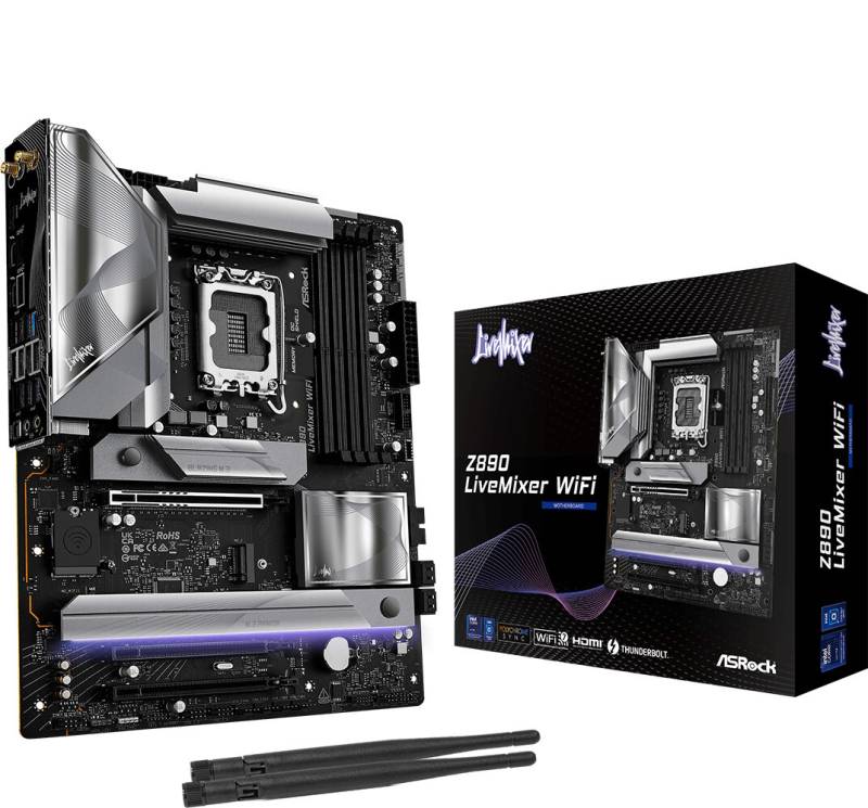 ASRock Z890 LiveMixer WiFi Mainboard von ASRock