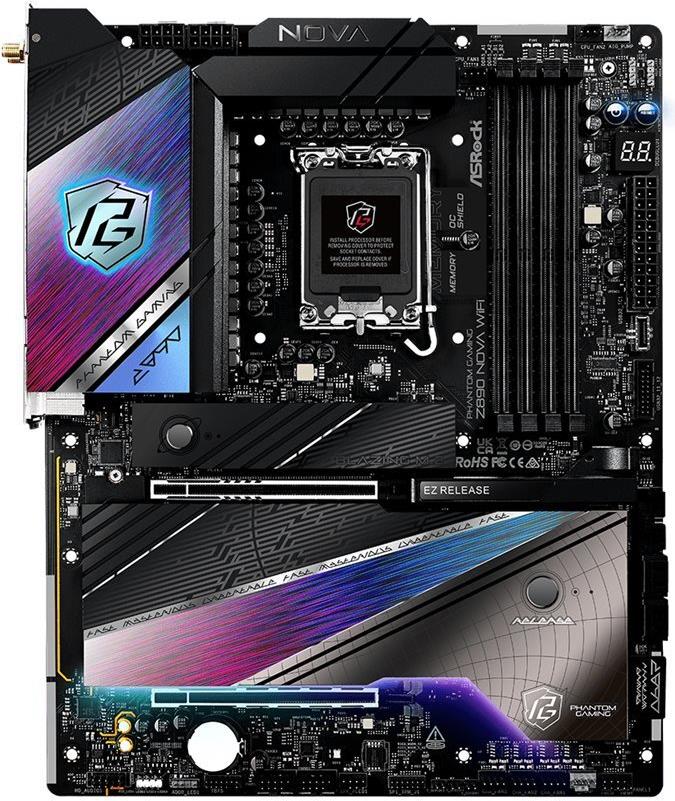ASRock Z890 Nova WiFi Intel DDR5 S1851 (90-MXBPS0-A0UAYZ) von ASRock