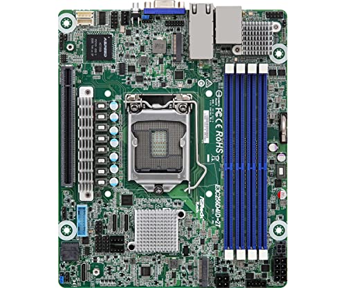 ASRock Mainboard E3C256D4ID-2T mini-ITX Sockel 1200 Single von ASRock