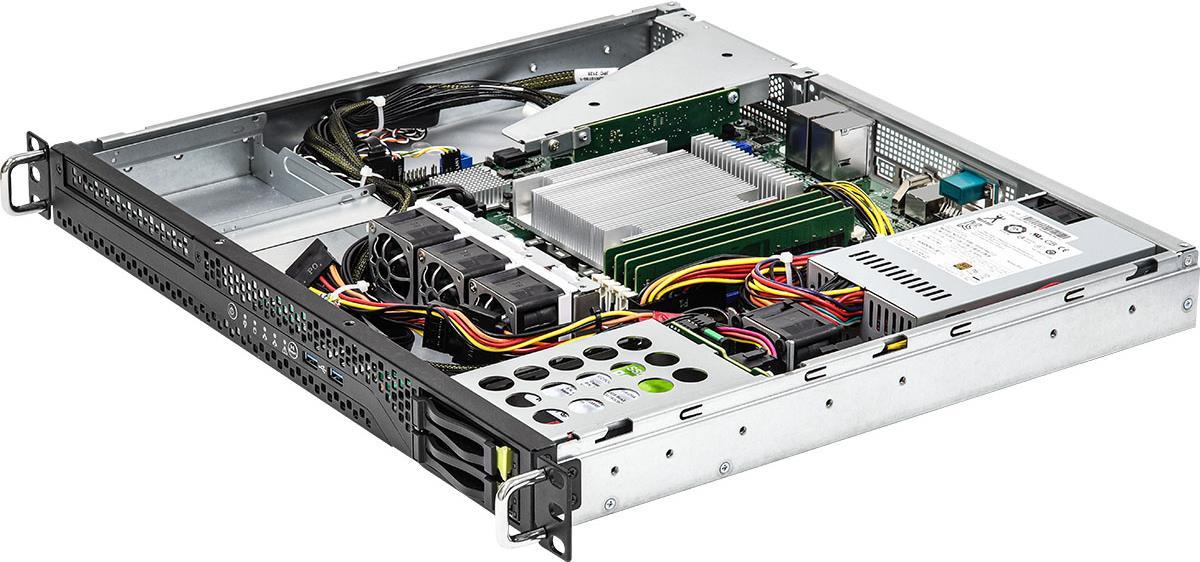 Asrock 1U2E-C252 Server-Barebone Intel C252 LGA 1200 (Socket H5) Rack (1U) (1U2E-C252) von ASRock