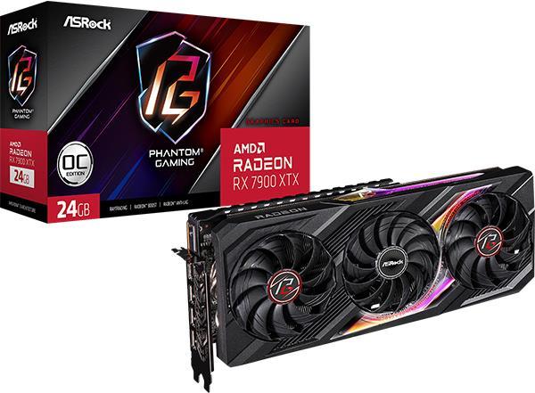 Asrock 90-GA3YZZ-00UANF Grafikkarte AMD Radeon RX 7900 XTX 24 GB GDDR6 (90-GA3YZZ-00UANF) von ASRock
