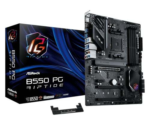 Asrock B550 PG Riptide AMD B550 Socket AM4 ATX von ASRock