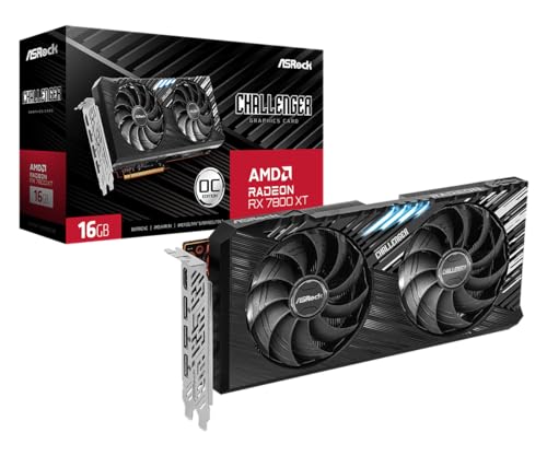 Asrock Challenger Radeon RX 7800 XT OC RX7800XT CL 16GO 16GB GDDR6-90-GA4SZZ-00UANF von ASRock