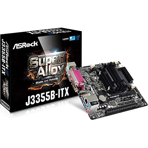 Asrock J3355B-ITX Hauptplatine schwarz/grau/braun/rot Asrock J3355B-ITX Hauptplatine schwarz/grau/braun/rot von ASRock