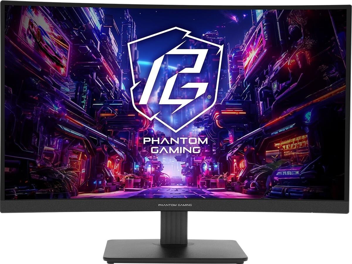 Asrock PG27QRT1B 68,6 cm (27) 2560 x 1440 px QHD Computer Monitor Schwarz [Energieklasse F] (PG27QRT1B) von ASRock