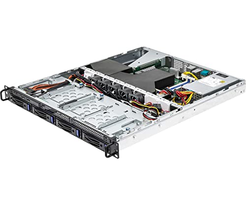 Asrock Rack 1U4LW-X570 1U Rackmount Server Barebone 4 Bays Single Socket AM4 PGA 1331 AMD Ryzen 5000 Series von ASRock Rack