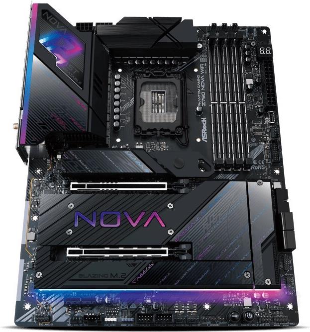 Asrock Z790 Nova WiFi - Intel - LGA 1700 - Intel® Celeron® G - Intel® Core i3 - Intel® Core i5 - Intel® Core i7 - Intel® Core... - LGA 1700 - DDR5-SDRAM - 192 GB (90-MXBMB0-A0UAYZ) von ASRock
