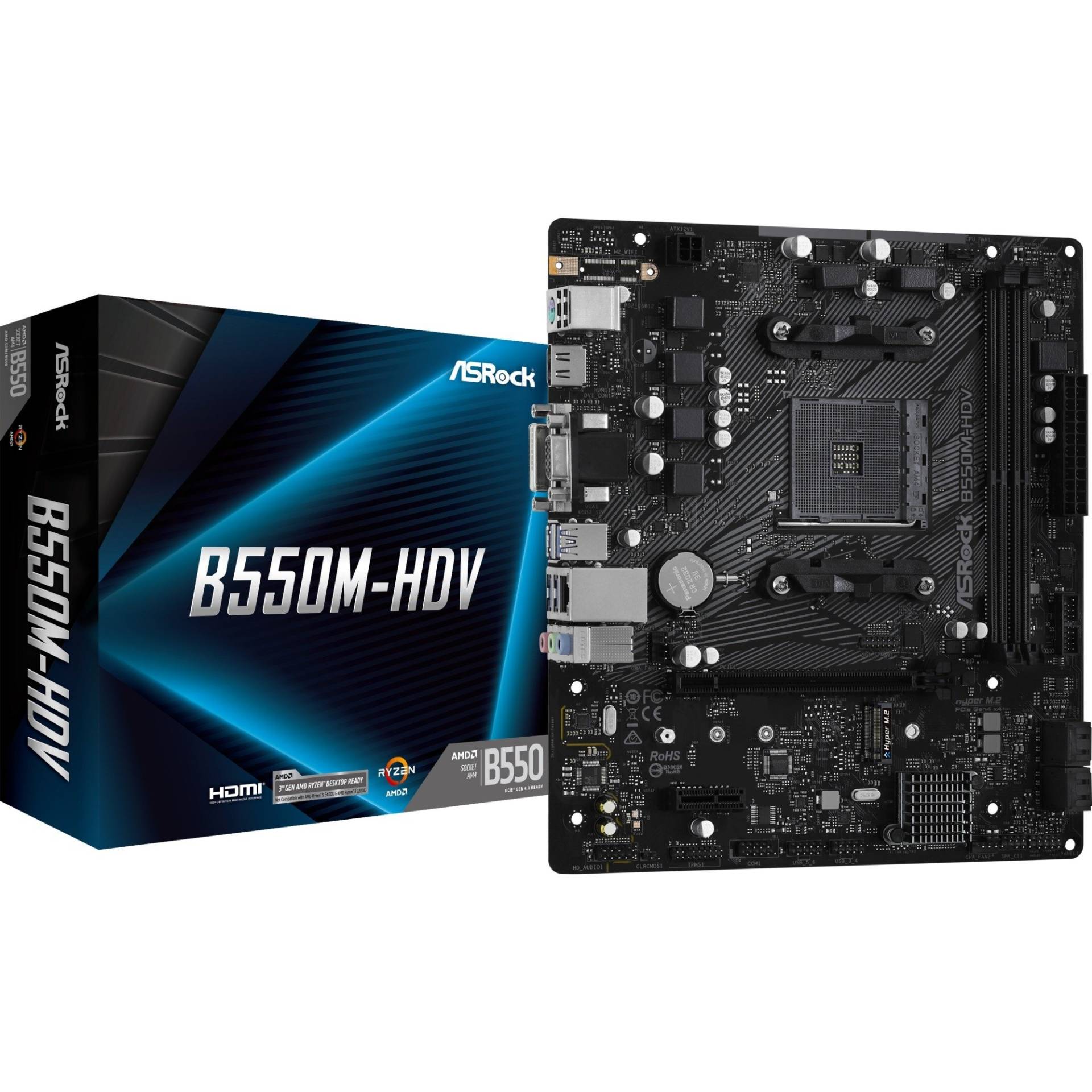 B550M-HDV, Mainboard von ASRock