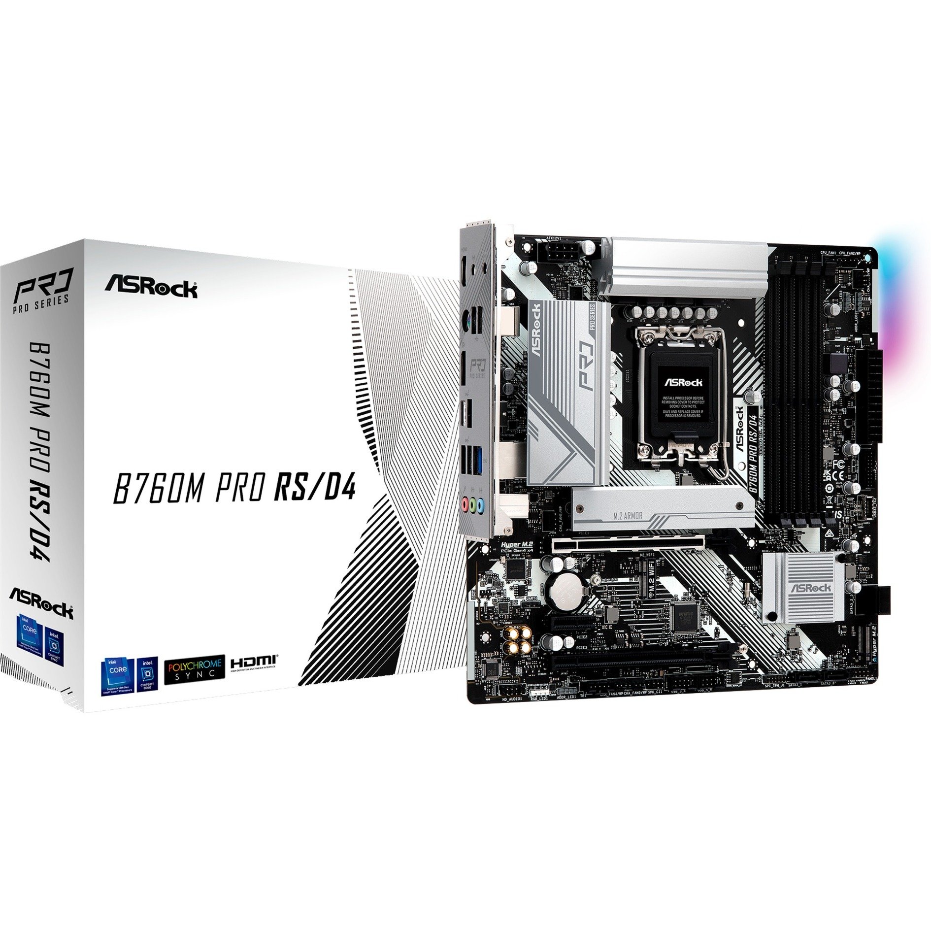 B760M Pro RS/D4, Mainboard von ASRock