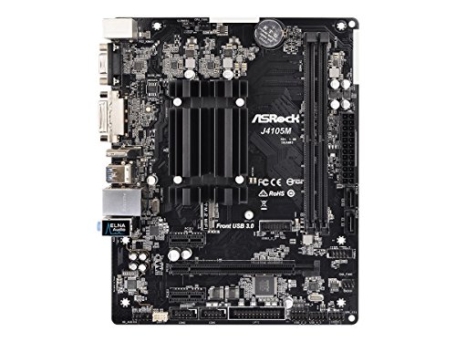 MB ASRock J4105M Intel J4105 CPU m-ATX DVI/HDMI DDR4 Retail MB ASRock J4105M Intel J4105 CPU m-ATX DVI/HDMI DDR4 Retail von ASRock