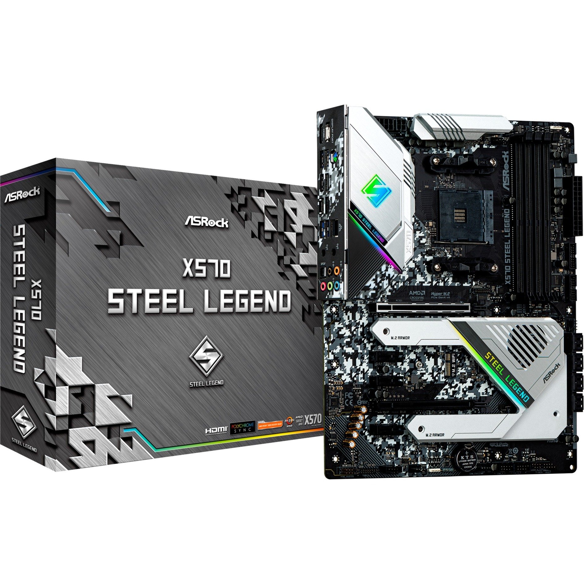 X570 STEEL LEGEND, Mainboard von ASRock