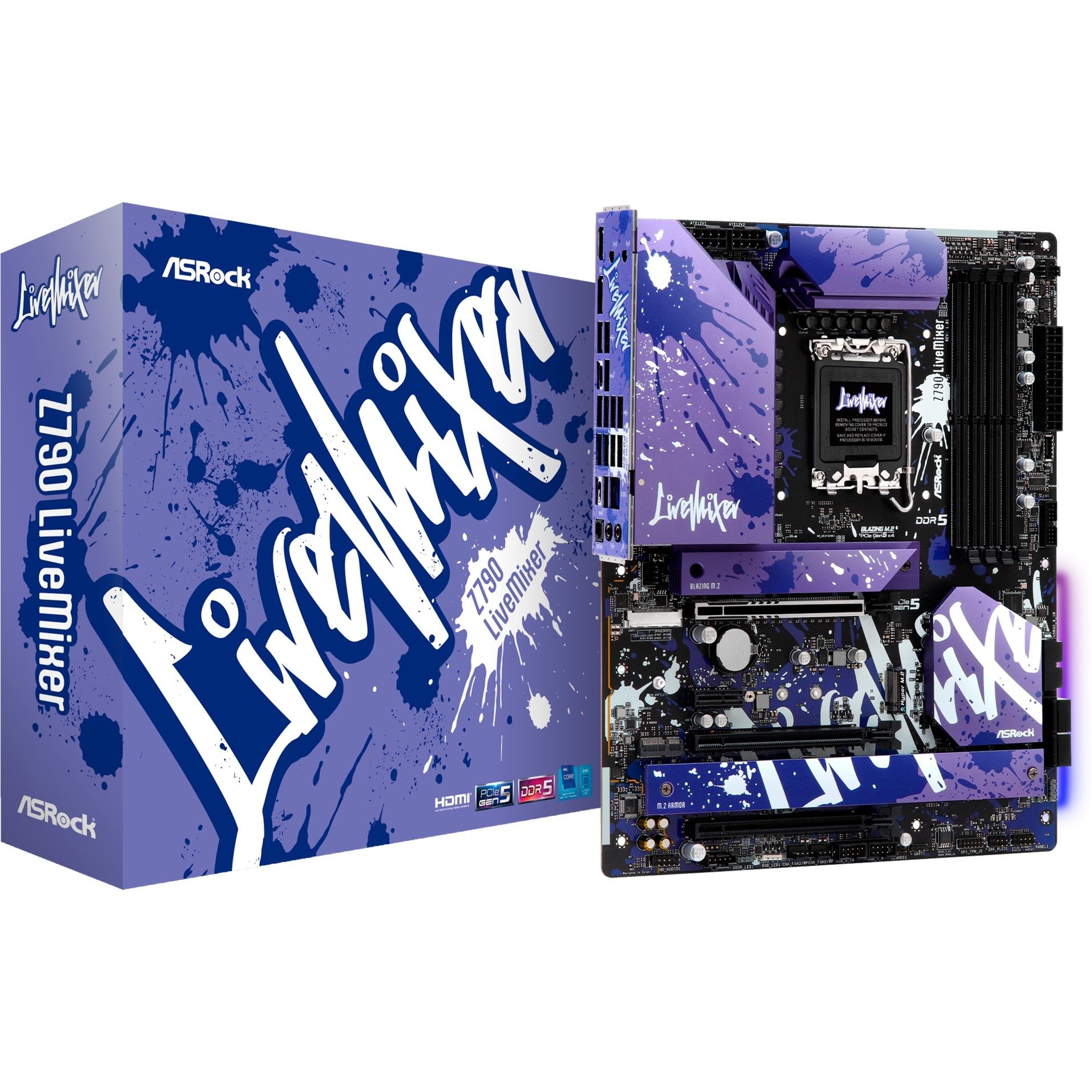 Z790 LIVE MIXER, Mainboard von ASRock