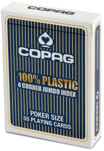ASS COPAG® Plastik Poker Jumbo Index blau 22564059 von ASS