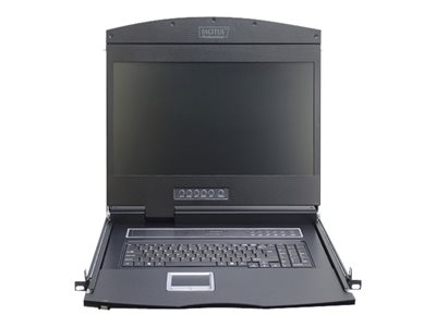 DIGITUS 48,3cm KVM Konsole 16-Port DIGITUS 48,3cm KVM Konsole 16-Port von ASSMANN ELECTRONIC