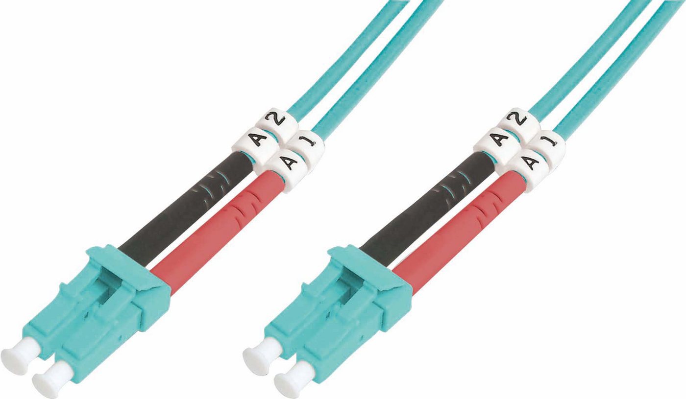 ASSMANN ASSMANN LWL Patchk.,LC/LC Multimode 50/125 µ, Duplex 7m, Klasse OM3 Glasfaserkabel ASSMANN ASSMANN LWL Patchk.,LC/LC Multimode 50/125 µ, Duplex 7m, Klasse OM3 Glasfaserkabel von ASSMANN