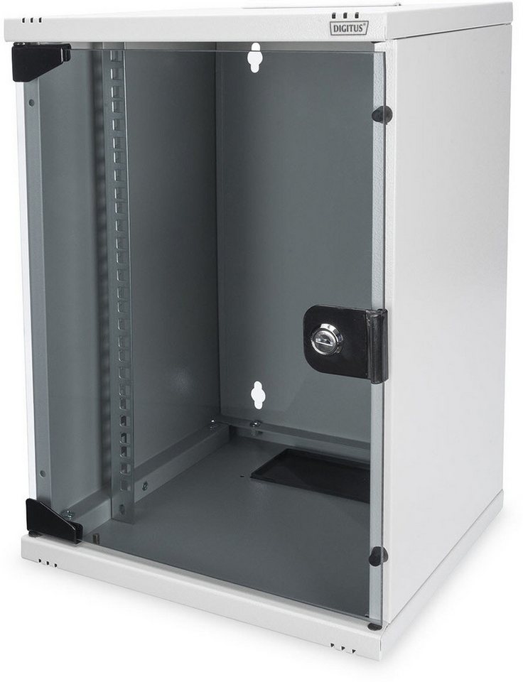 ASSMANN Netzwerkschrank DIGITUS 10- Netzwerk Set 6HE Wandgeh.+Boden+PDU+Switch+Panel von ASSMANN
