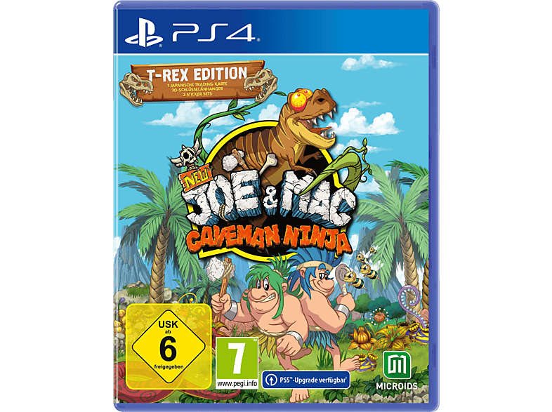 New Joe & Mac: Caveman Ninja - T-Rex Edition [PlayStation 4] von ASTRAGON/MICROIDS