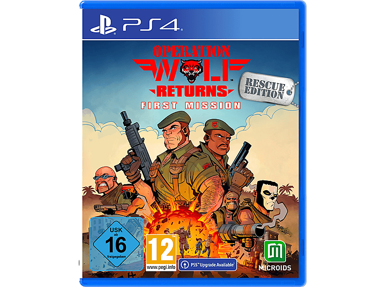 Operation Wolf Returns: First Mission – Rescue Edition - [PlayStation 4] von ASTRAGON/MICROIDS