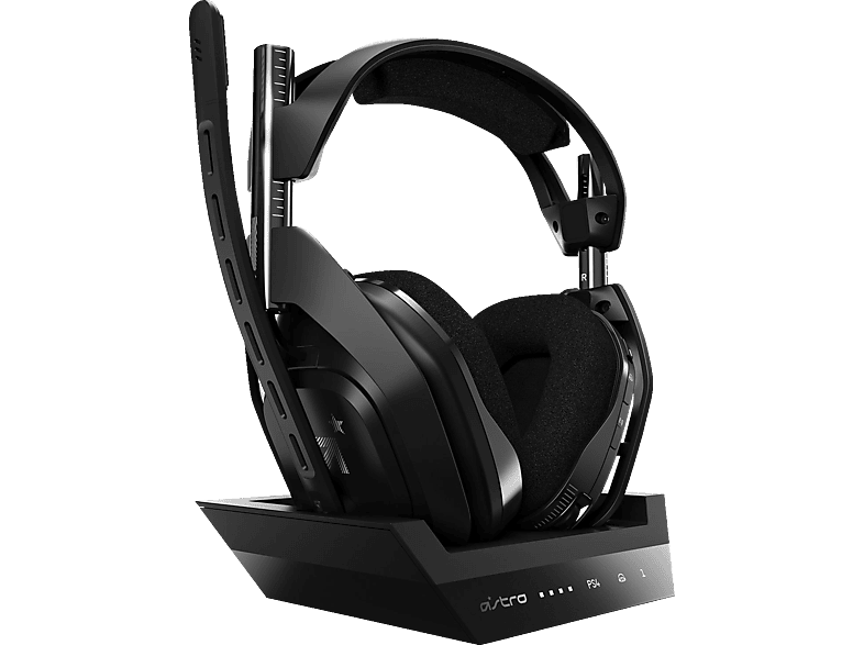 ASTRO GAMING A50 Wireless + Base Station for PlayStation® 4/5/PC, Over-ear Gaming Headset Schwarz von ASTRO GAMING
