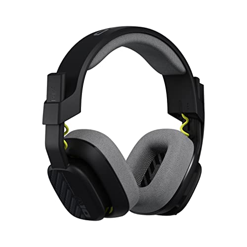 ASTRO A10 Gaming-Headset Gen 2 Kabelgebundenes Headset, Over-Ear-Gaming-Kopfhörer, Leicht & Robust, Flip-to-mute-Mikrofon, 32 mm Treiber, Für PS5, PS4, Nintendo Switch, PC - Schwarz von ASTRO Gaming