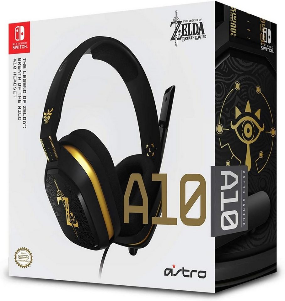 ASTRO Gaming A10 Ga­ming-Head­set mit Kabel, Zelda Edition Kopfhörer von ASTRO Gaming