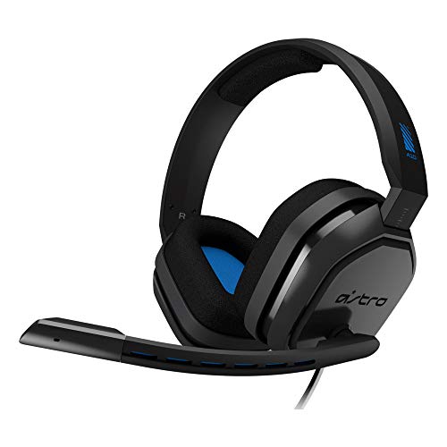 ASTRO Gaming A10 Gaming-Headset mit Kabel, Leicht & Robust, ASTRO Audio, Dolby ATMOS, 3,5mm Anschluss, Xbox Series X|S, Xbox One, PS5, PS4, Nintendo Switch, PC, Mac, Smartphone - Schwarz/Blau von ASTRO Gaming