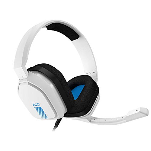 ASTRO Gaming A10 Gaming-Headset mit Kabel, Leicht & Robust, ASTRO Audio, Dolby ATMOS, 3,5mm Anschluss, Xbox Series X|S, Xbox One, PS5, PS4, Nintendo Switch, PC, Mac, Smartphone - Weiß/Blau von ASTRO Gaming