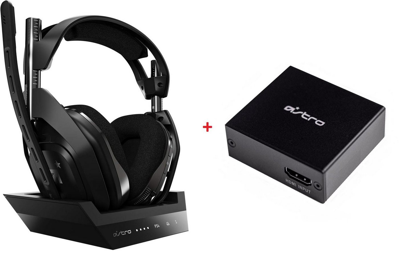 ASTRO A50 für PS4 PS5 inklusive PS5 HDMI-Steckernetzteil Bundle Gaming-Headset (Bluetooth) von ASTRO