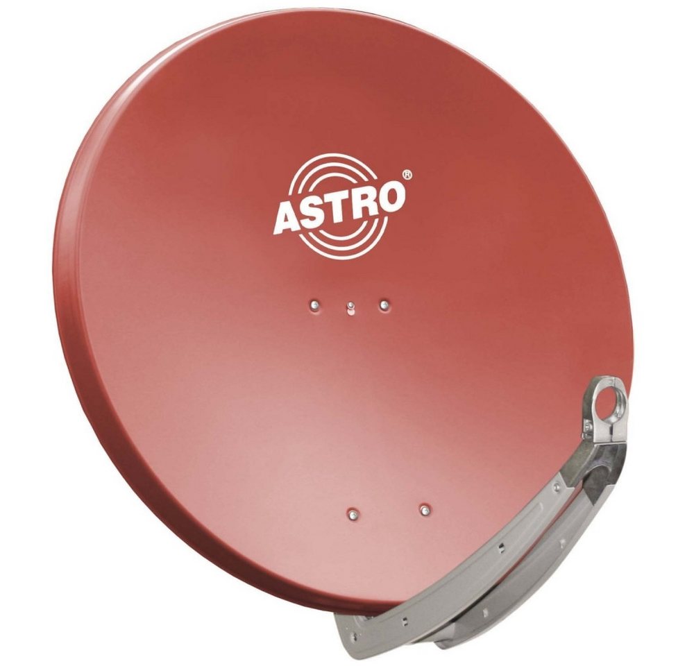 ASTRO Astro ASP 78 Rot Sat-Antenne für Satellitenempfang. Parabolantenne (74 cm, einfache und schnelle Montage) von ASTRO
