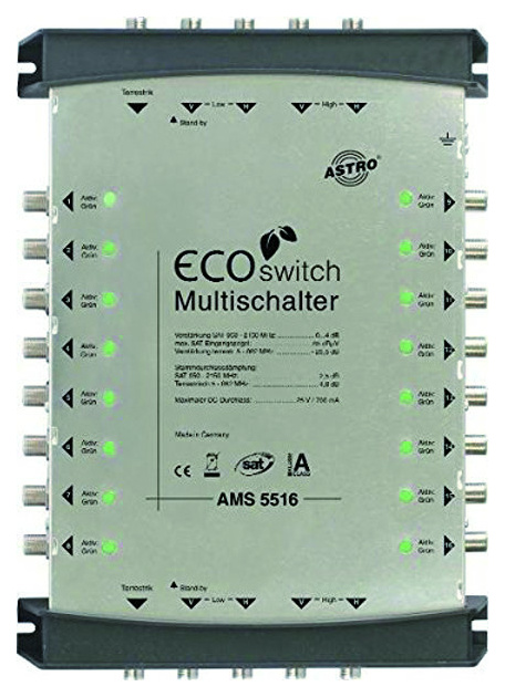 Astro AMS 5516 ECOswitch Multischalter Kaskade von ASTRO