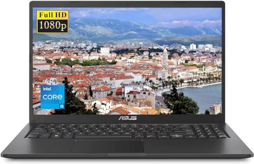 ASUS 2023 Neuestes Vivobook 15,6 Zoll FHD Bildschirm Laptop, Intel Core i5-1135G7 (Beats i7-1065G7), 20 GB RAM, 1 TB SSD, Webcam, HDMI, WLAN, Windows 11 Home, KKE Zubehör, (F1500E) von ASUS