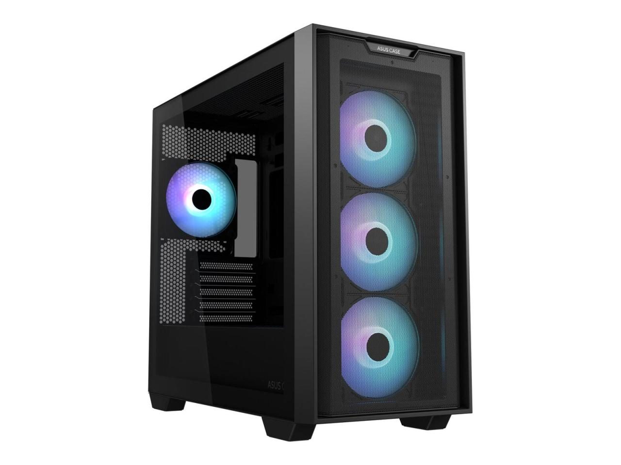 ASUS A21 Plus TG ARGB Systemgehäuse schwarz ASUS A21 Plus TG ARGB Systemgehäuse schwarz von ASUS