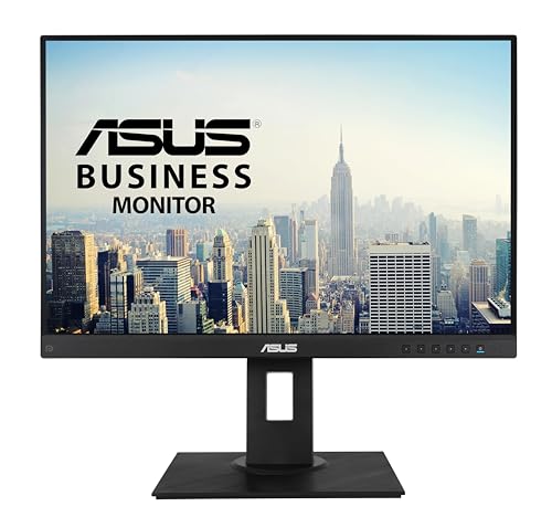 ASUS Business BE24WQLB - 24,1 Zoll WUXGA Monitor - 16:10 IPS Panel, 1920x1200 - ergonomisch, Pivot, Blaulichtfilter - DisplayPort, HDMI, D-Sub, USB - Rahmenlos ASUS Business BE24WQLB - 24,1 Zoll WUXGA Monitor - 16:10 IPS Panel, 1920x1200 - ergonomisch, Pivot, Blaulichtfilter - DisplayPort, HDMI, D-Sub, USB - Rahmenlos von ASUS