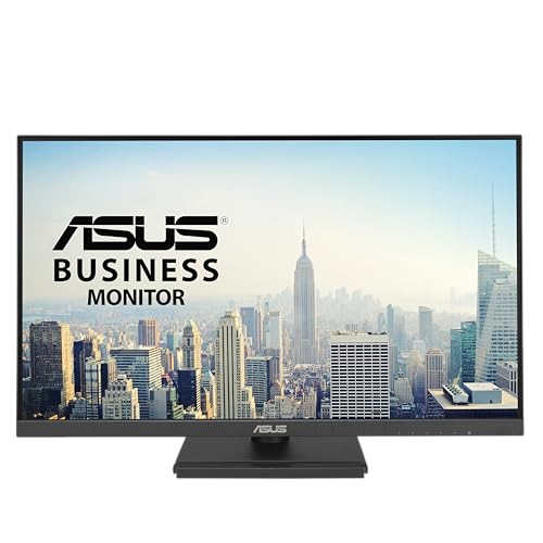 ASUS Business VA27DQFS 27 Zoll Toolless Monitor (Full HD, 100Hz, Adaptive-Sync, 1ms Reaktionszeit, HDMI, DisplayPort, VGA, ergonomisches Design, werkzeuglose Montage) von ASUS