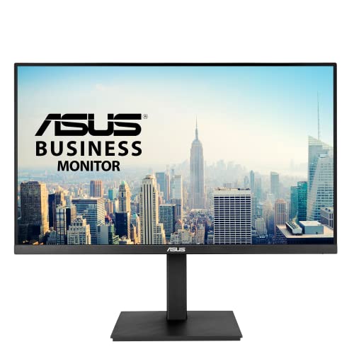ASUS Business VA32UQSB - 32 Zoll 4K UHD Monitor - 16:9 IPS Panel, 3840x2160, 60 Hz, Rahmenlos, ergonomisch, HDR 10 - DisplayPort, HDMI, USB-Hub, Speaker, Schwarz von ASUS