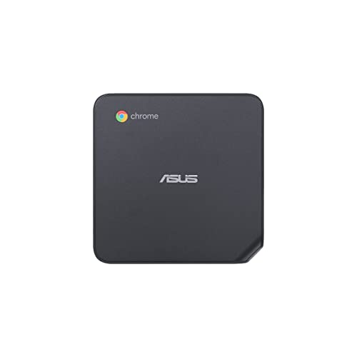 ASUS CHROMEBOX4-G3006UN Mini Desktop PC (Intel Core i3-10110U, integrierte Intel HD Grafik, 4GB DDR4 Speicher, 128GB M.2 SATA SSD, Chrome OS) schwarz von ASUS