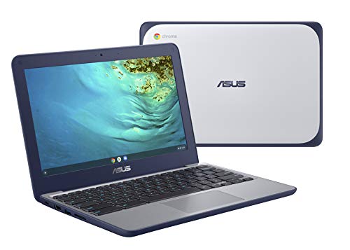 ASUS Chromebook C202XA-YB04-BL Laptop/Laptop, 29,5 cm (11,6 Zoll) HD, 180 Grad, MediaTek 8173C Prozessor, 4 GB RAM, 32 GB Speicher, MIL-STD 810G Haltbarkeit, Blau, Education, Chrome OS, C202XA-YB04-BL von ASUS