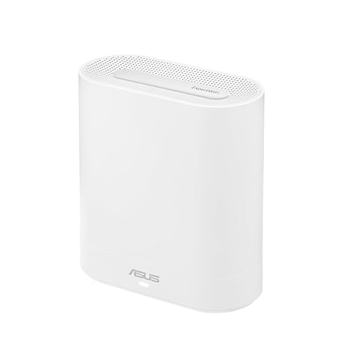 ASUS EBM68 Expert WiFi Tri-Band WiFi 6 Mesh System 1er Pack (geeignet für alle Unternehmen, bis zu 5 SSIDs, benutzerdefiniertes Gästeportal, 2,5 Gbps Port) von ASUS