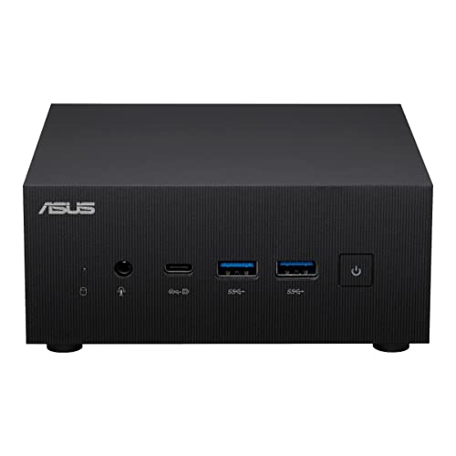 ASUS ExpertCenter PN53-S5064MD Mini Desktop PC (AMD Ryzen 5 7535H Prozessor, integrierte Radeon HD Grafik, 8GB DDR5, 256GB M2. PCIe 4.0 SSD, WiFi 6E, Bluetooth 5.2, ohne Betriebssystem) schwarz von ASUS