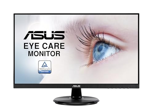 ASUS Eye Care VA27DCP - 27 Zoll Full HD Monitor - Rahmenlos, Flicker-Free, Blaulichtfilter, FreeSync - 75 Hz, 16:9 IPS Panel, 1920x1080 - USB-C Anschluss mit 65W, HDMI von ASUS