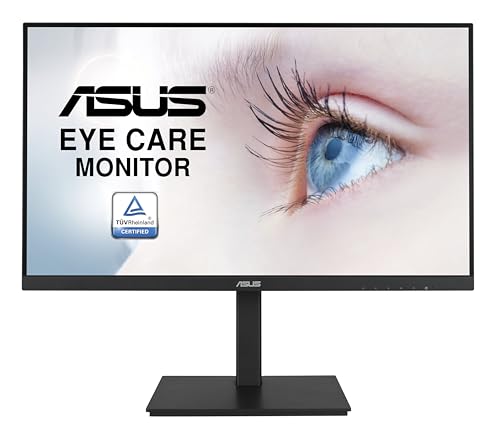 ASUS Eye Care VA27DQSB - 27 Zoll Full HD Monitor - Rahmenlos, ergonomisch, Flicker-Free, Blaulichtfilter, Adaptive-Sync - 75 Hz, 16:9 IPS Panel, 1920x1080 - DisplayPort, HDMI, D-Sub, USB Hub ASUS Eye Care VA27DQSB - 27 Zoll Full HD Monitor - Rahmenlos, ergonomisch, Flicker-Free, Blaulichtfilter, Adaptive-Sync - 75 Hz, 16:9 IPS Panel, 1920x1080 - DisplayPort, HDMI, D-Sub, USB Hub von ASUS