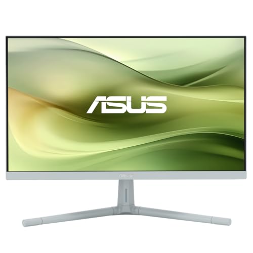 ASUS Eye Care VU279CFE-G - 27 Zoll Full HD Monitor - 100 Hz, 1ms MPRT, AdaptiveSync, GreenProduct, Epeat Gold - IPS Panel, Vesa 75x75, 16:9, 1920x1080, HDMI, USB-C mit 15W PD, ergonomisch, grün-grau ASUS Eye Care VU279CFE-G - 27 Zoll Full HD Monitor - 100 Hz, 1ms MPRT, AdaptiveSync, GreenProduct, Epeat Gold - IPS Panel, Vesa 75x75, 16:9, 1920x1080, HDMI, USB-C mit 15W PD, ergonomisch, grün-grau von ASUS