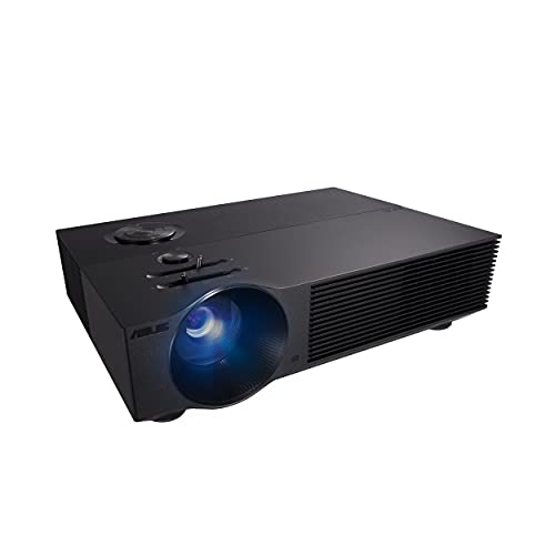 ASUS H1 LED-Projektor (Full HD, 3000 Lumen, 120 Hz, 125% Rec. 709, 125% sRGB, integrierter 10W-Lautsprecher, HDMI, RS-232, RJ45, Full HD@120Hz auf PS5 Xbox Series X/S) von ASUSK