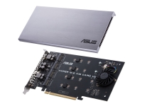 ASUS HYPER M.2 X16 CARD V2 - Schnittstellenadapter - M.2 - Erweiterungssteckplatz auf M.2 - M.2 Karte - PCIe 3.0 x16 von ASUS